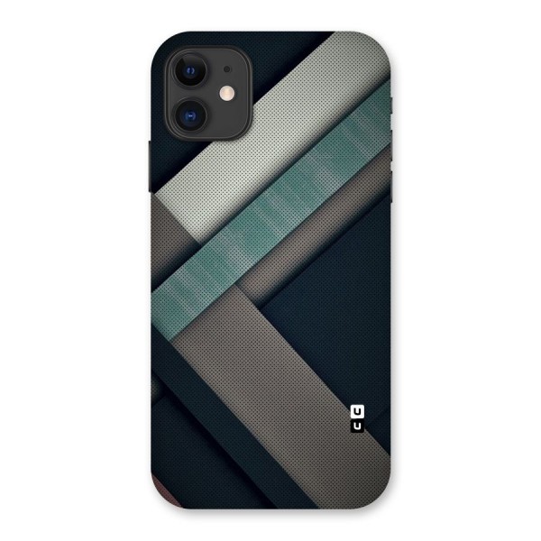 Dark Stripes Back Case for iPhone 11