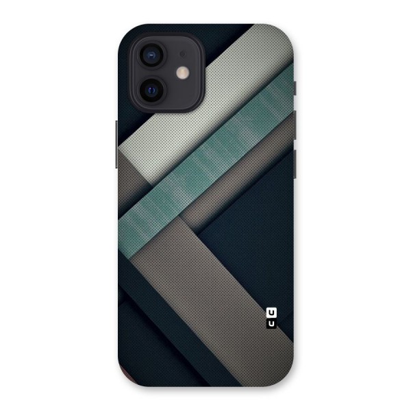 Dark Stripes Back Case for iPhone 12