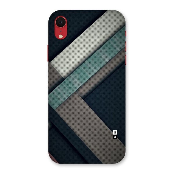 Dark Stripes Back Case for iPhone XR