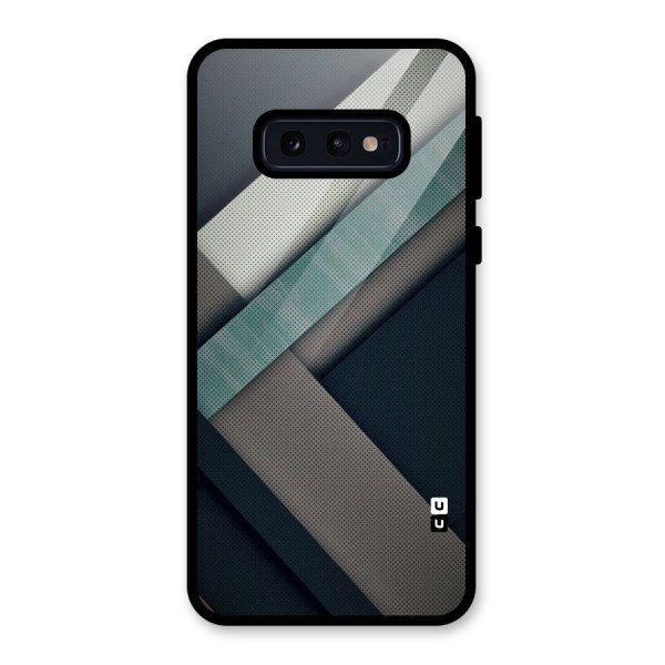 Dark Stripes Glass Back Case for Galaxy S10e