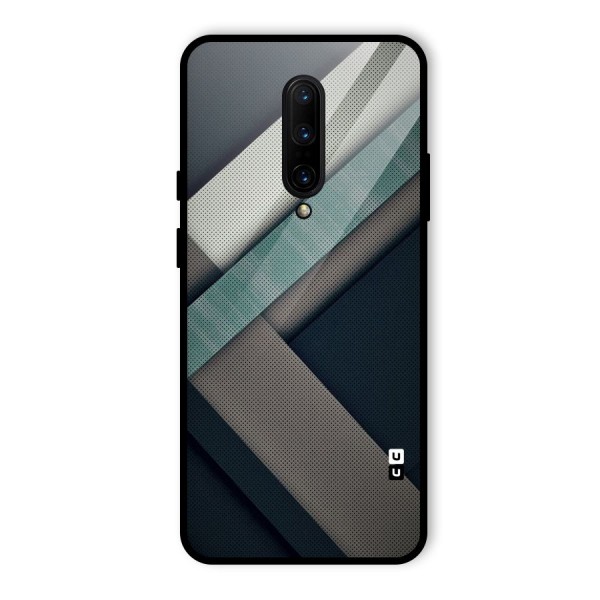 Dark Stripes Glass Back Case for OnePlus 7 Pro