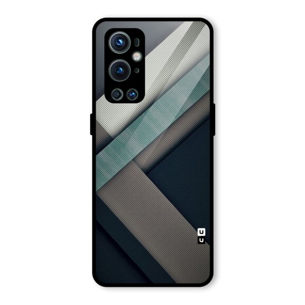 Dark Stripes Glass Back Case for OnePlus 9 Pro