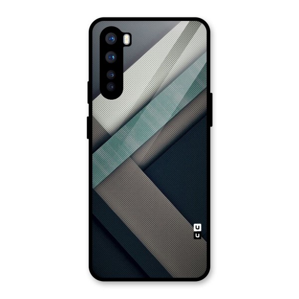 Dark Stripes Glass Back Case for OnePlus Nord