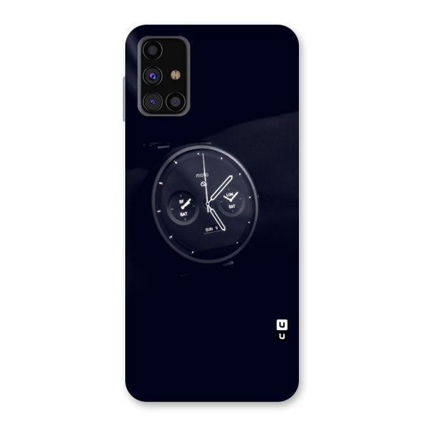 Dark Watch Back Case for Galaxy M31s