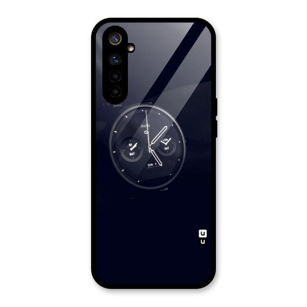 Dark Watch Glass Back Case for Realme 6