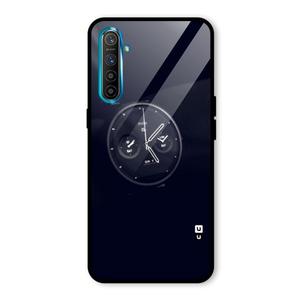 Dark Watch Glass Back Case for Realme XT