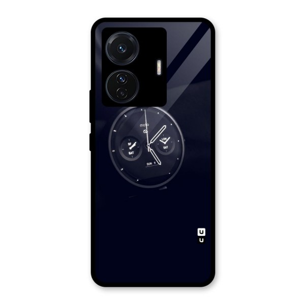 Dark Watch Glass Back Case for Vivo T1 Pro