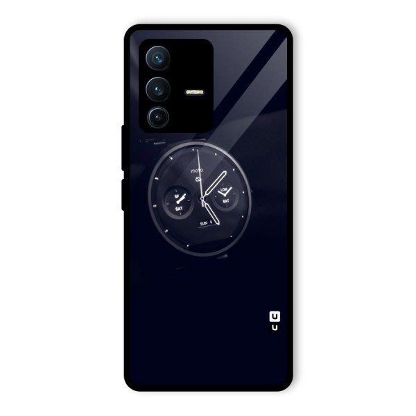 Dark Watch Glass Back Case for Vivo V23 Pro