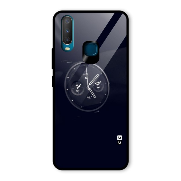 Dark Watch Glass Back Case for Vivo Y12