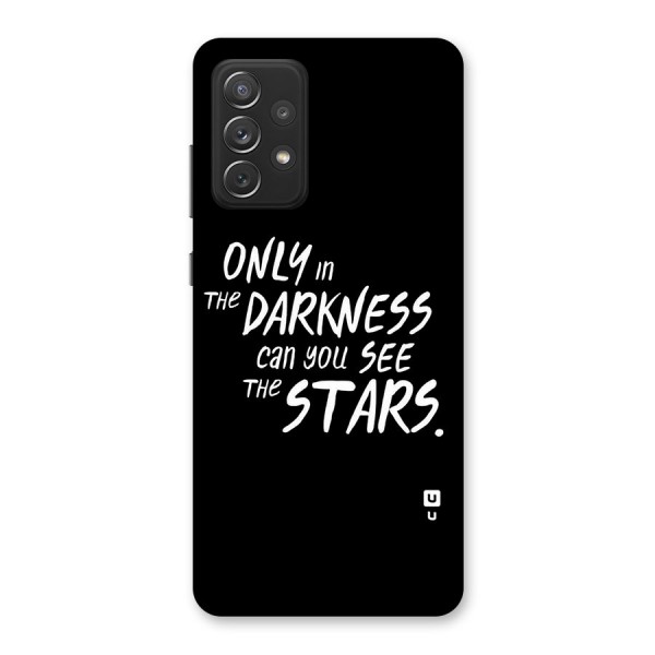 Darkness and the Stars Back Case for Galaxy A72