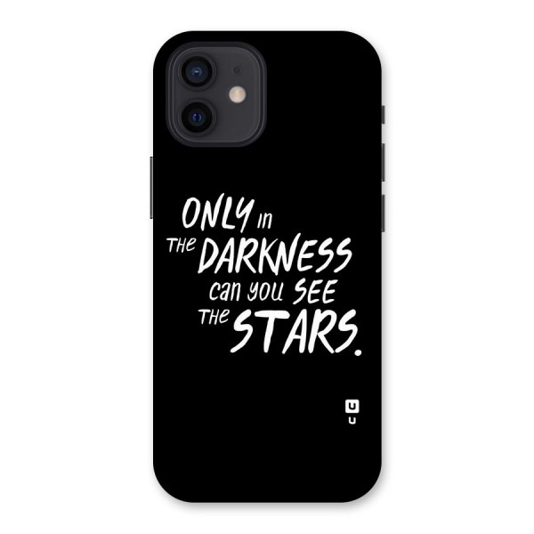 Darkness and the Stars Back Case for iPhone 12