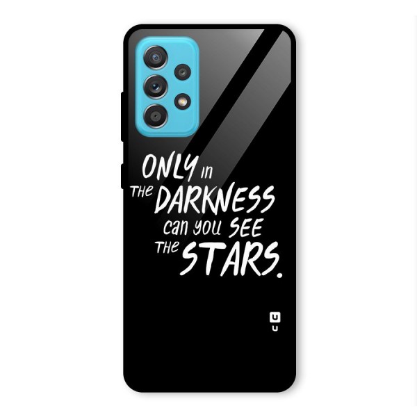 Darkness and the Stars Glass Back Case for Galaxy A52s 5G