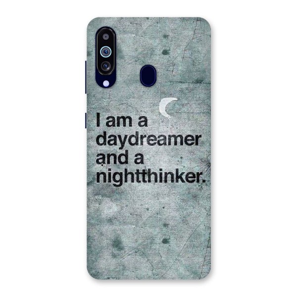 Day Dreamer Night Thinker Back Case for Galaxy A60