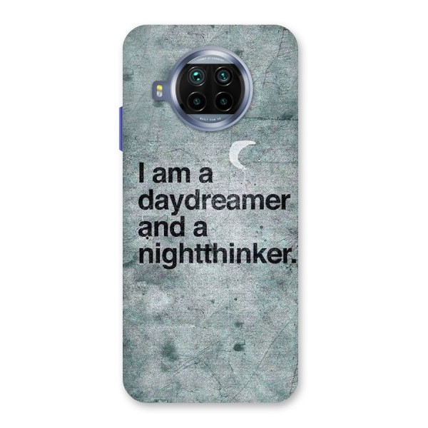 Day Dreamer Night Thinker Back Case for Mi 10i