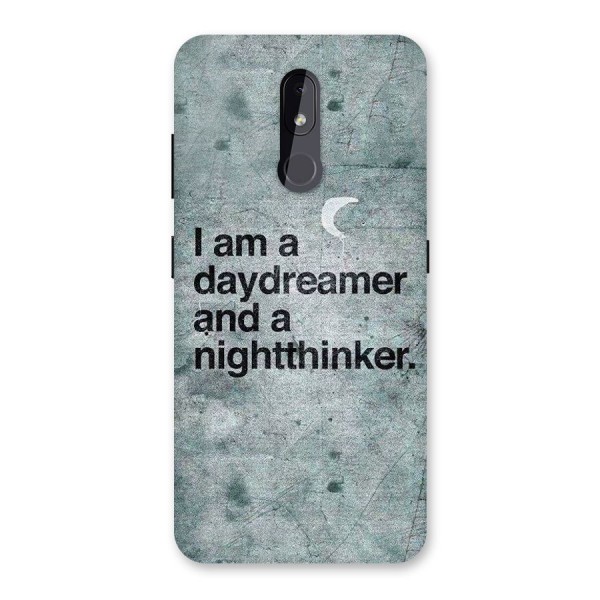 Day Dreamer Night Thinker Back Case for Nokia 3.2