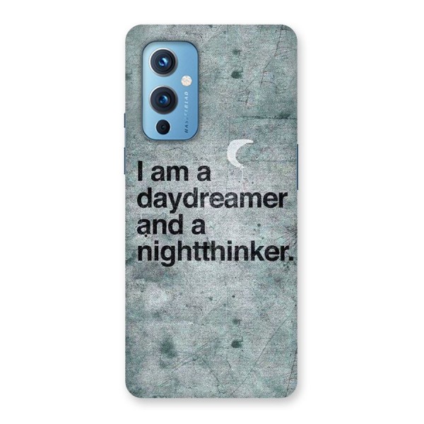 Day Dreamer Night Thinker Back Case for OnePlus 9