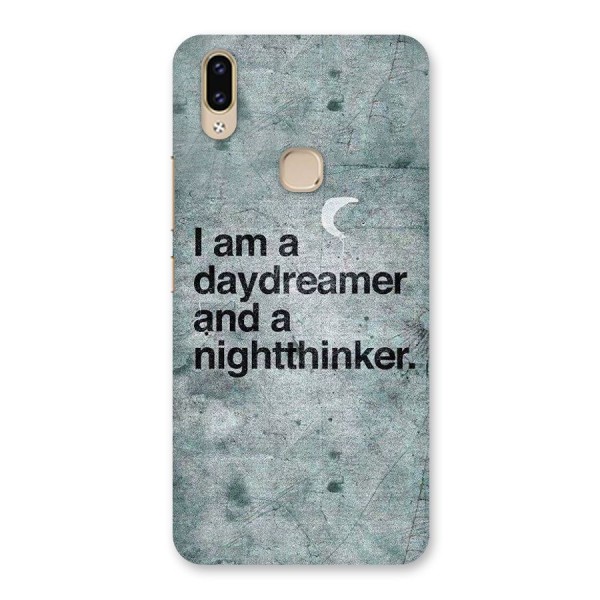 Day Dreamer Night Thinker Back Case for Vivo V9