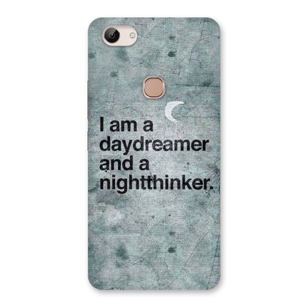 Day Dreamer Night Thinker Back Case for Vivo Y83