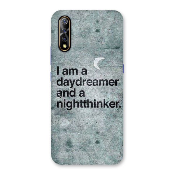 Day Dreamer Night Thinker Back Case for Vivo Z1x