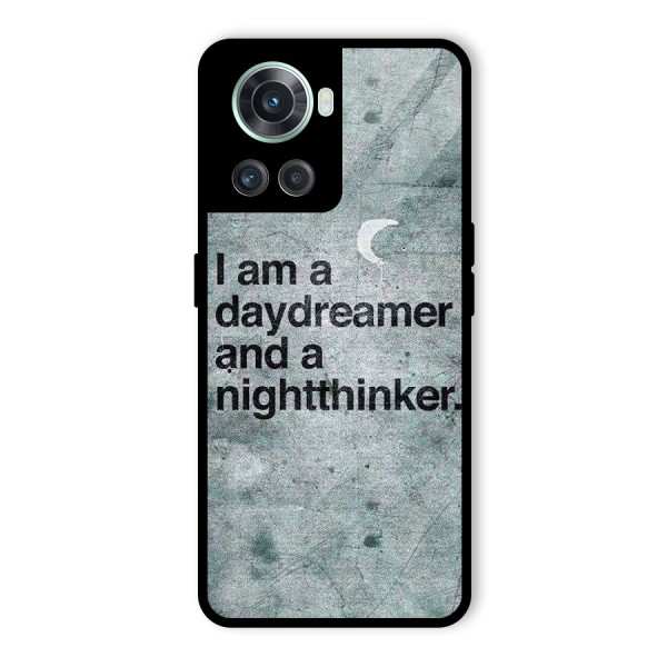 Day Dreamer Night Thinker Glass Back Case for OnePlus 10R