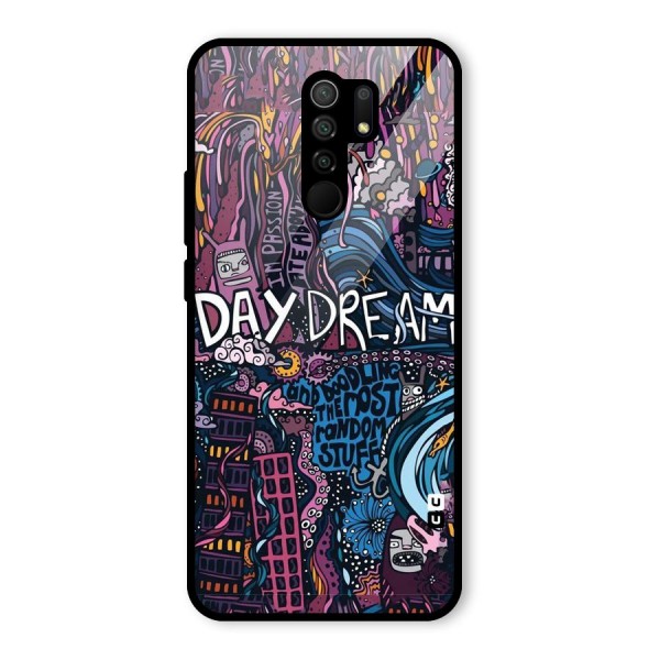 Daydream Design Glass Back Case for Redmi 9 Prime