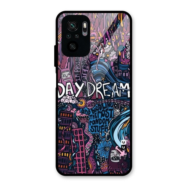 Daydream Design Glass Back Case for Redmi Note 10S