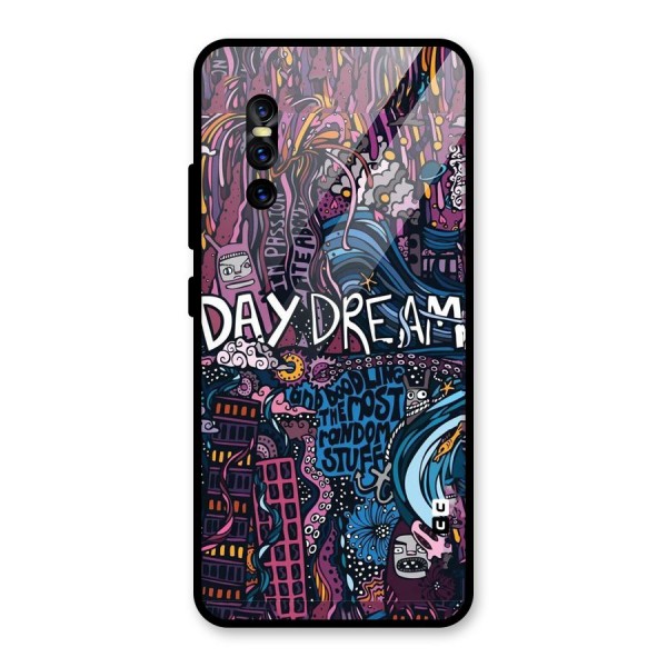 Daydream Design Glass Back Case for Vivo V15 Pro