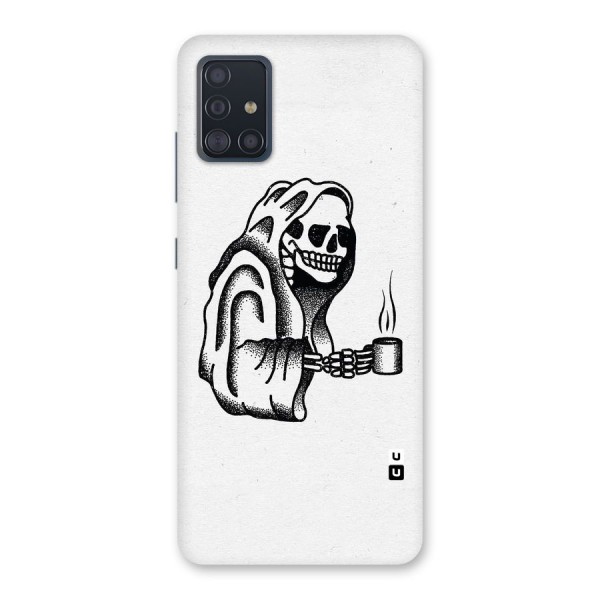 Dead But Coffee Back Case for Galaxy A51