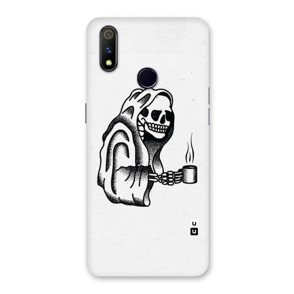 Dead But Coffee Back Case for Realme 3 Pro