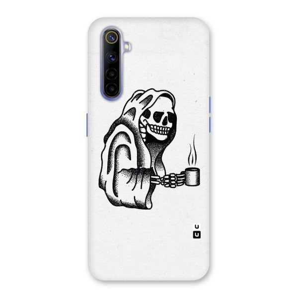 Dead But Coffee Back Case for Realme 6