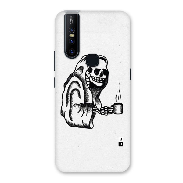 Dead But Coffee Back Case for Vivo V15