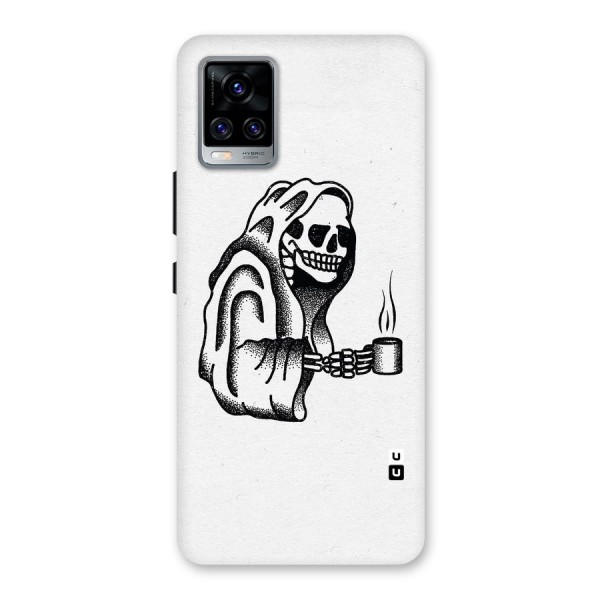 Dead But Coffee Back Case for Vivo V20 Pro