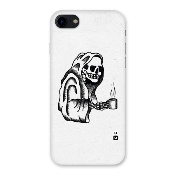 Dead But Coffee Back Case for iPhone SE 2020