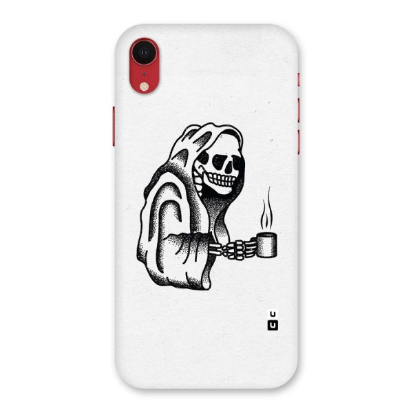 Dead But Coffee Back Case for iPhone XR