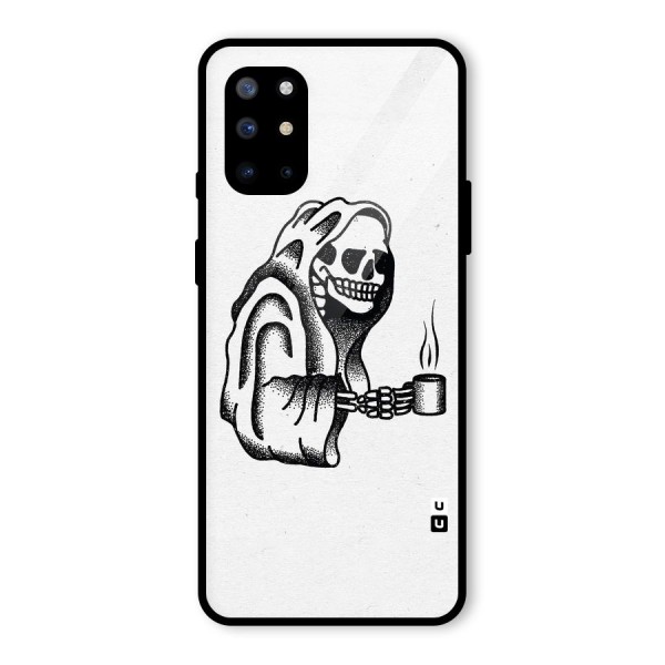 Dead But Coffee Glass Back Case for OnePlus 8T