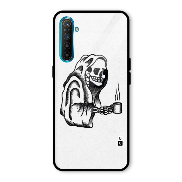 Dead But Coffee Glass Back Case for Realme XT