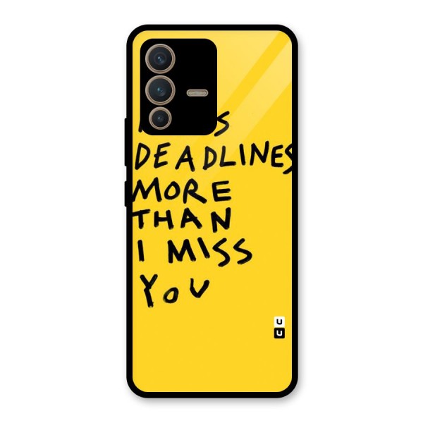 Deadlines Glass Back Case for Vivo V23 5G