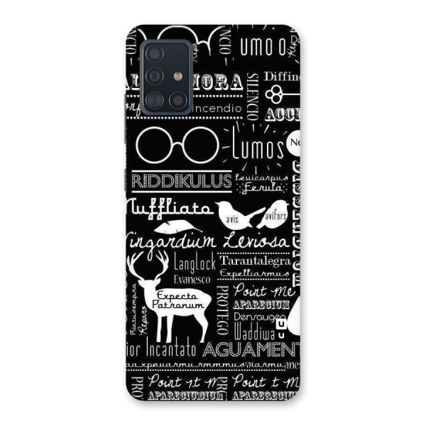 Deer Key Spell Back Case for Galaxy A51