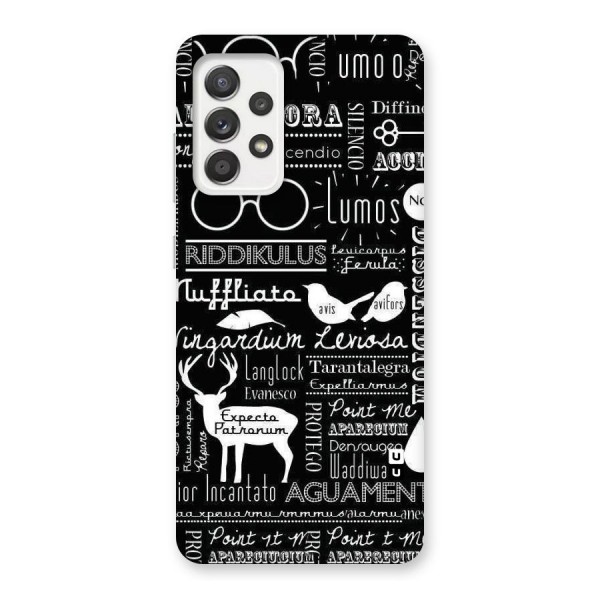 Deer Key Spell Back Case for Galaxy A52