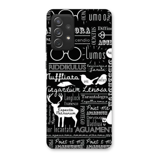 Deer Key Spell Back Case for Galaxy A72