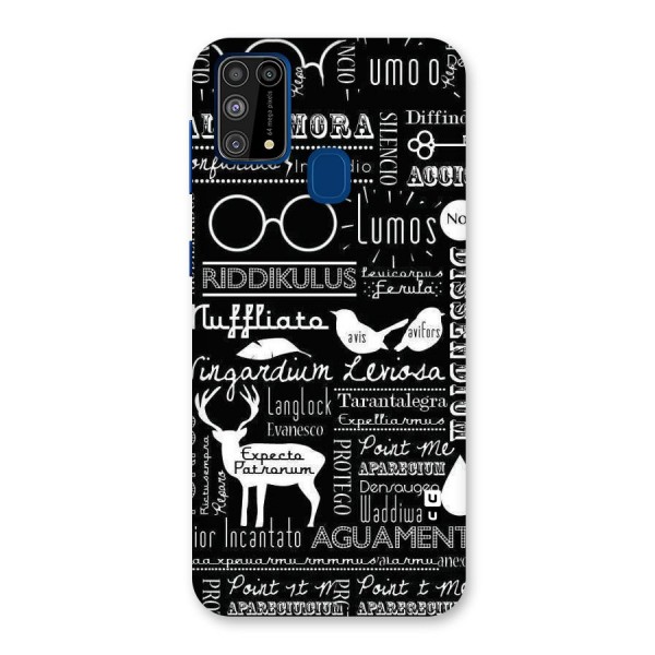 Deer Key Spell Back Case for Galaxy F41