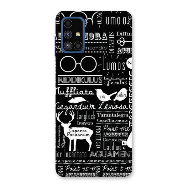 Deer Key Spell Back Case for Galaxy M51