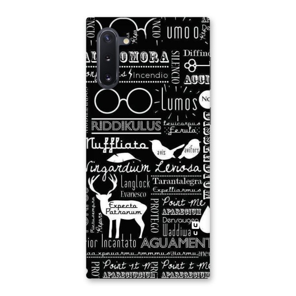 Deer Key Spell Back Case for Galaxy Note 10