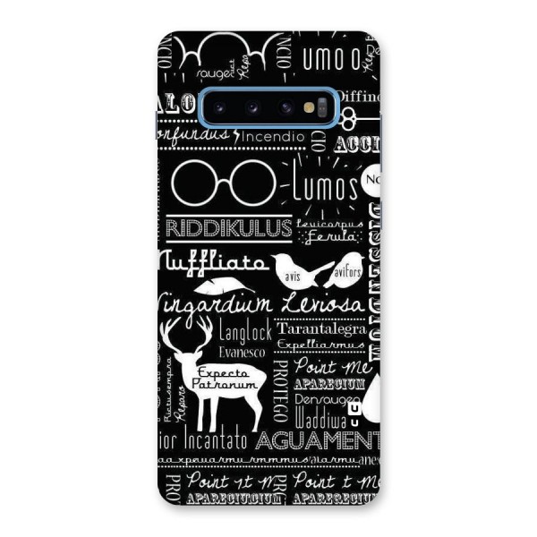 Deer Key Spell Back Case for Galaxy S10 Plus