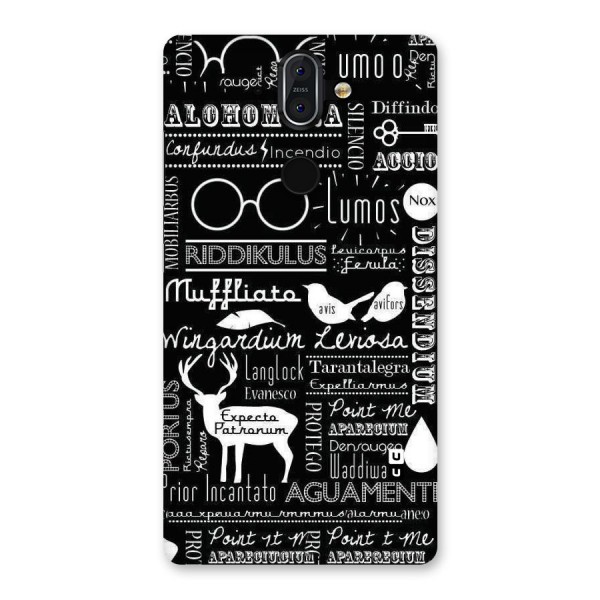 Deer Key Spell Back Case for Nokia 8 Sirocco