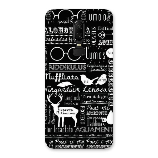 Deer Key Spell Back Case for OnePlus 6