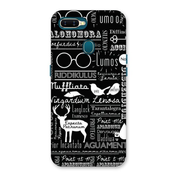 Deer Key Spell Back Case for Oppo A12