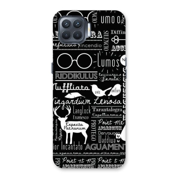 Deer Key Spell Back Case for Oppo F17 Pro