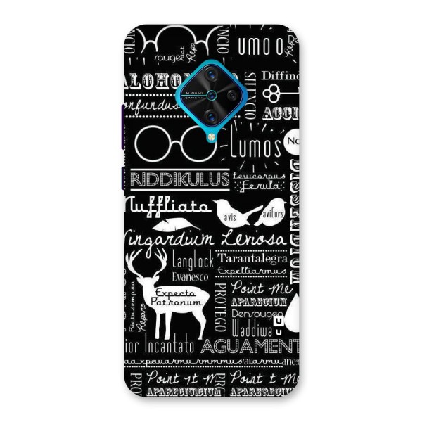 Deer Key Spell Back Case for Vivo S1 Pro