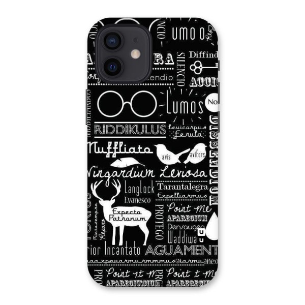 Deer Key Spell Back Case for iPhone 12